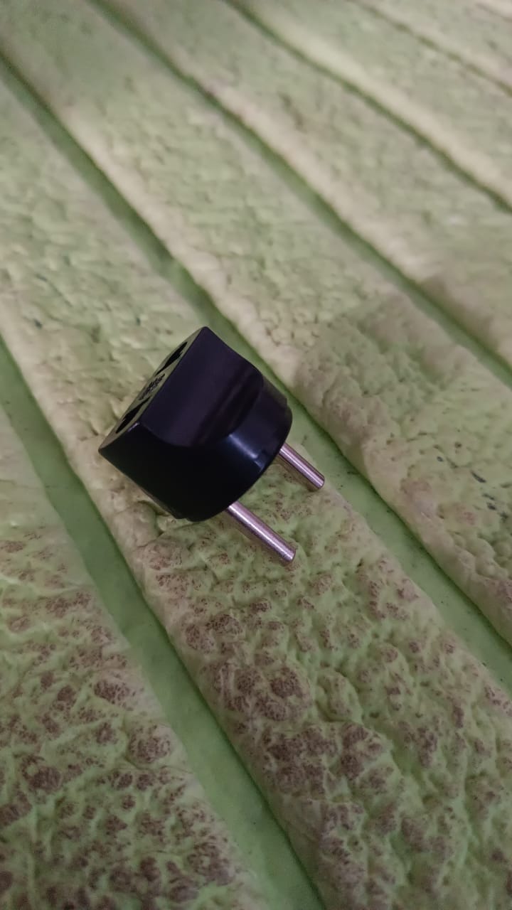 2 PIN Plug Converter, Plug Adapter (1 Pc ) 2 PIN Plug Converter, Plug Adapter (1 Pc )